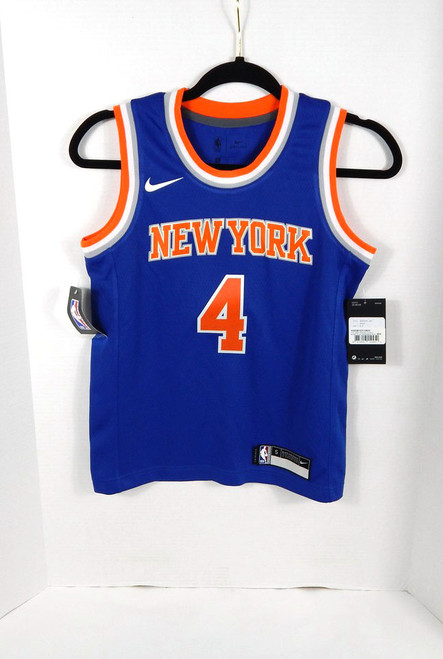 2019 Youth New York Knicks Derrick Rose #4 Swingman Blue Jersey Nike S
