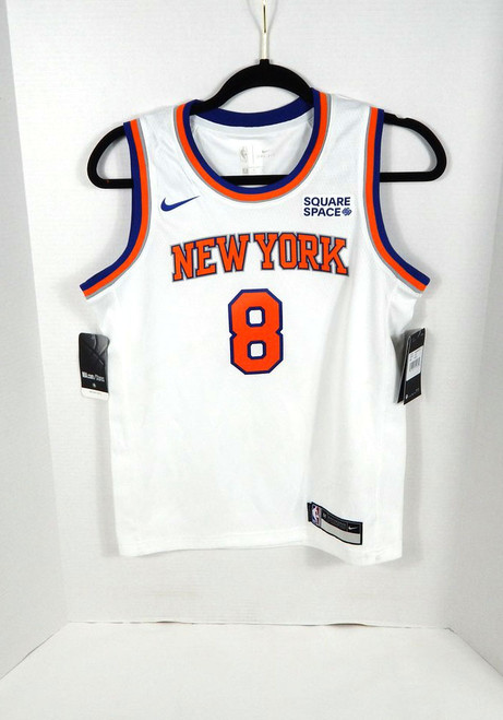 2019-20 Youth New York Knicks Kemba Walker #8 Swingman White Jersey Nike M