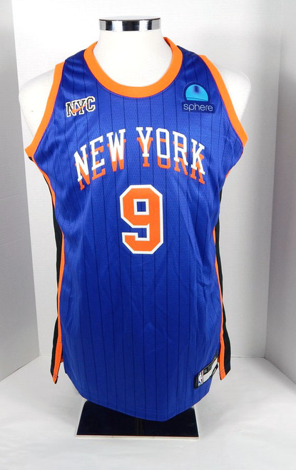 2023 Youth New York Knicks RJ Barrett #9 Swingman Blue Jersey Nike XL