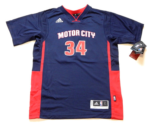 Detroit Pistons Tobias Harris #34 Motor City Adidas Swingman Jersey Youth Medium