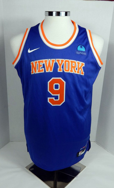 2022-23 Youth New York Knicks RJ Barrett #9 Swingman Blue Jersey Nike XL