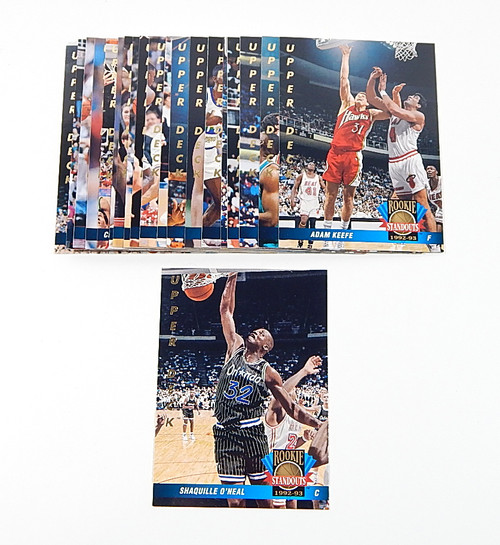 1992-93 Upper Deck Rookie Standouts Italian Basketball Insert Set (20) O'Neal RC
