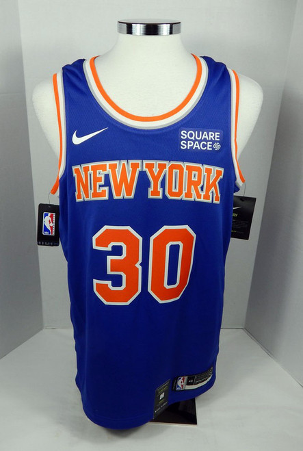 2020-21 Mens New York Knicks Julius Randle #30 Swingman Blue Jersey Nike 48