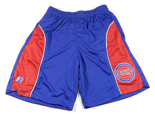 Detroit Pistons NBA Hardwood Classics Basketball Athletic Shorts New Youth L