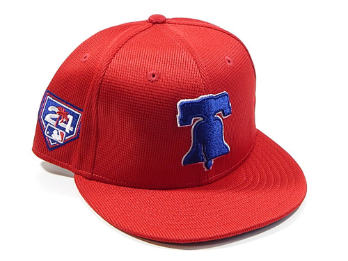 Philadelphia Phillies 2024 Spring Training Red New Era 59Fifty Fitted Hat 7 5/8