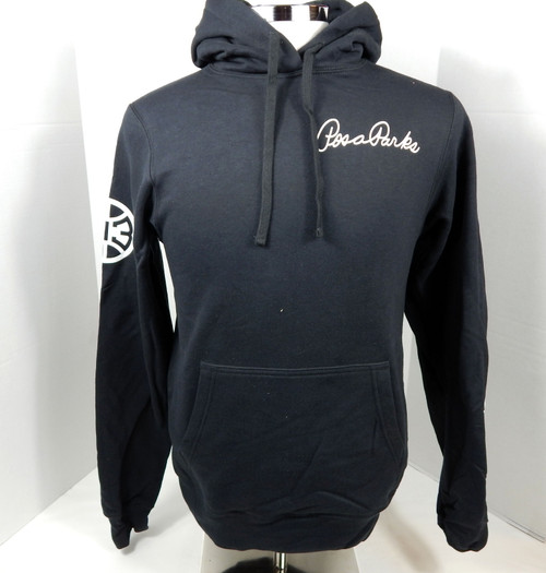 2023 Detroit Pistons Authentic Black Hoodie Sweatshirt Rosa Parks 313 S 713772S