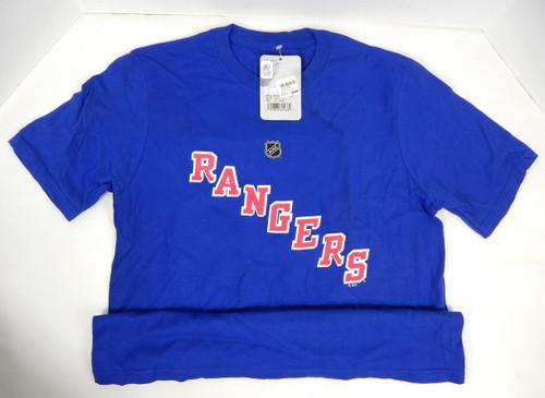 2017/18 Youth New York Rangers Brady Skjei #76 Front Logo Blue T-Shirt NHL XL