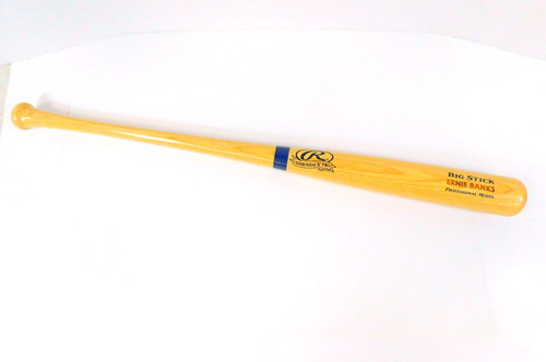Ernie Banks Unsigned Big Stick Rawlings Professional Model Bat