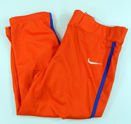 Boise State Broncos Team Issued Orange Nike Baseball/Softball Pants Size M