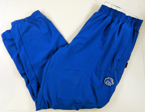 Boise State Broncos Team Issued Blue Nike Windbreaker Pants Size 3XL