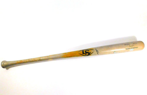 4-19-23 Stone Garrett Game-Used LS M110 Bat Orioles @ Nationals COA VS228468