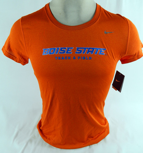 Boise State Broncos Team Issued Nike Orange Shirt Size M