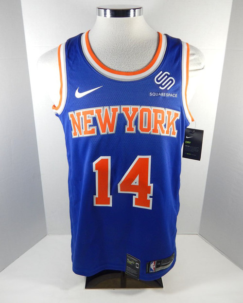 2019 Mens New York Knicks Allonzo Trier #14 Swingman Blue Jersey Nike 44
