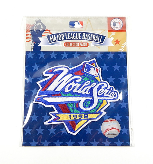 1998 World Series Logo Official MLB Collector Patch Emblem New NIP
