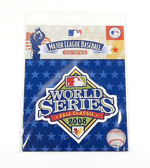2008 World Series Fall Classic Logo Official MLB Collector Patch Emblem New NIP