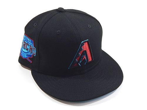 Arizona Diamondbacks 2023 Father's Day Black New Era 59Fifty Fitted Hat 7 5/8