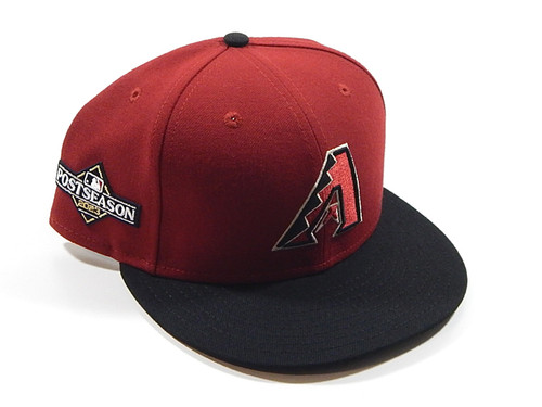 Arizona Diamondbacks 2023 Postseason New Era 59Fifty Fitted Hat Size 7 1/2