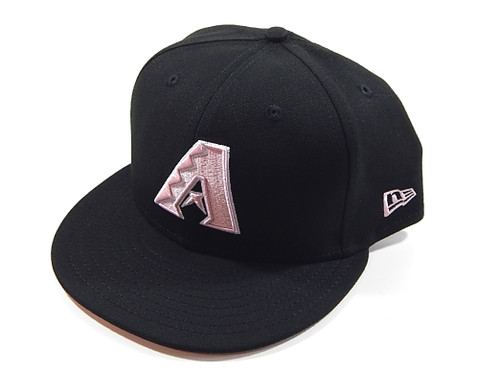 Arizona Diamondbacks Mother's Day Pink Logo New Era 59Fifty Fitted Hat 7 5/8