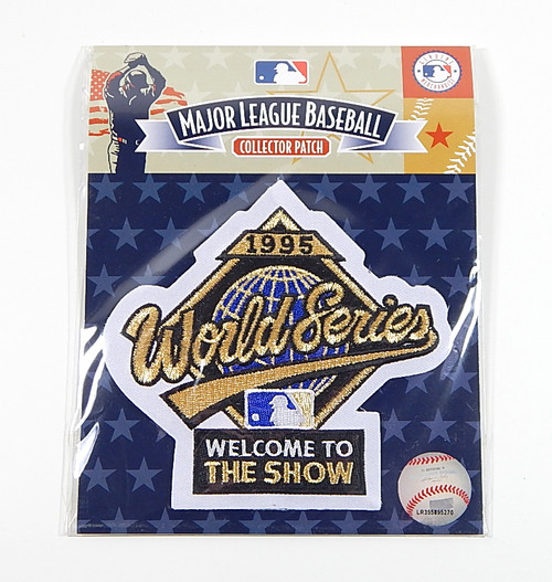 1995 World Series Welcome To The Show Official MLB Collector Patch Emblem New