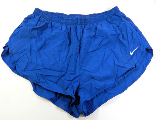 Boise State Broncos Team Used Blue Nike Running Shorts Size XL