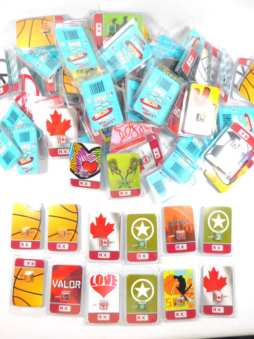 Lot of (77) ROCX charms for your Rubber ROXO Wristband Bracelets