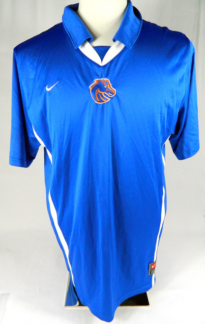 New Boise State Broncos Team Issued Nike Blue Polo Shirt Size XL