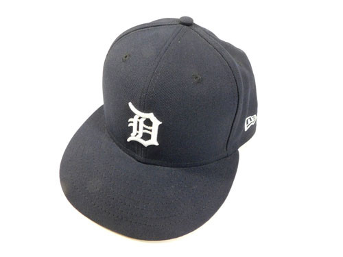 2024 Joey Cora #56 Game Used Tigers 59FIFTY Home Ball Cap Size 7 1/8