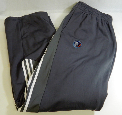 2011-12 Charlotte Bobcats Team Issued Grey Travel Pants Size 2XL