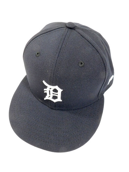 2024 Buddy Kennedy #40 Game Used Tigers 59FIFTY Home Ball Cap Size 7 3/8