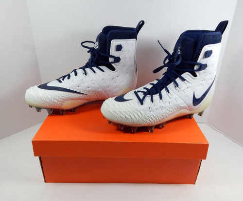 2017 Utah State Aggies Nike Force Savage Elite TD Promo Wht Football Cleats 11.5