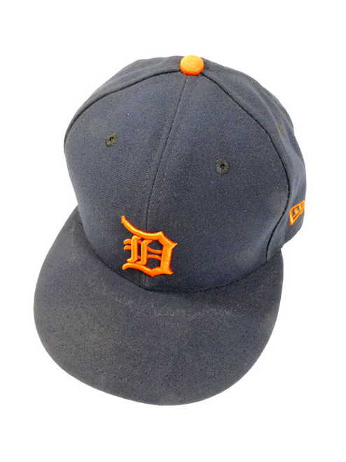 2024 Alex Faedo Detroit Tigers #49 Game Used 59FIFTY ROAD Ball Cap Size 7 1/2