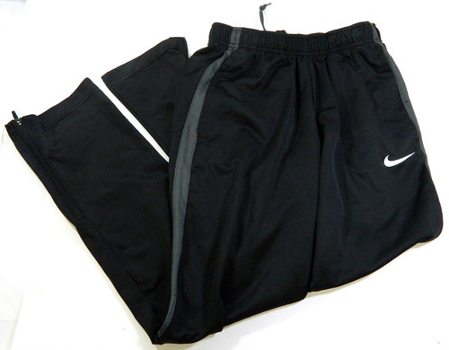 Boise State Broncos Team Used Black Nike Track Pants/Joggers Size L