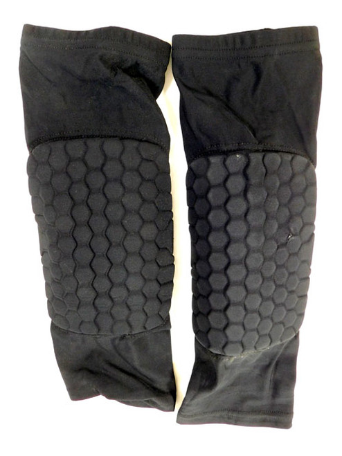 McDavid Men's Size Medium Arm Sleeves with Padded Elbow Black