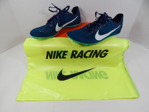 Utah State Aggies Nike Zoom Victory 3 Blue/White Track Spikes Size 7.5