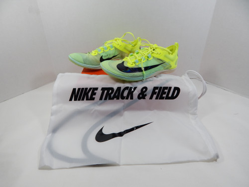 Utah State Aggies Nike Zoom Victory XC 5 Volt Yellow/Purple Track Spikes Size 8