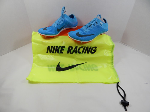 Utah State Aggies Nike Zoom Mamba 3 Football Blue Track Spikes Size 7