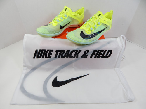 Utah State Aggies Nike Zoom Victory XC 5 Volt Yellow/Purple Track Spikes 7.5