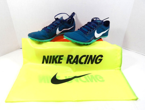 Utah State Aggies Nike Zooom Mamba V Blue Track Spikes Size 6.5
