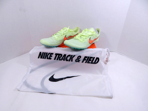 Utah State Aggies Nike Zooom Mamba V Neon Yellow Track Spikes Size 8.5