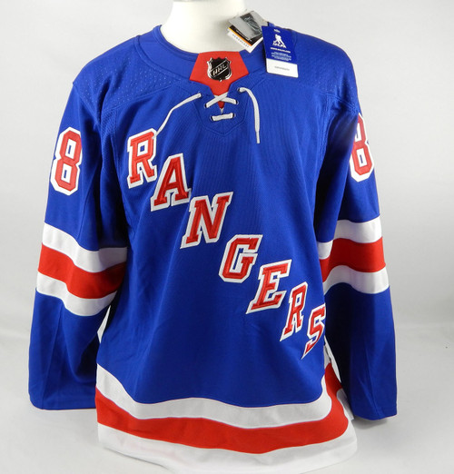 Mens New York Rangers Patrick Kane #88 Authentic Adidas Pro Blue Jersey M 50 6S