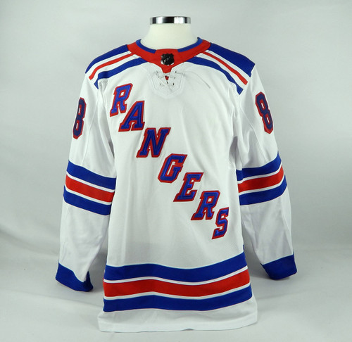 Mens New York Rangers Patrick Kane #88 Authentic Adidas Pro White Jersey M 50 0S