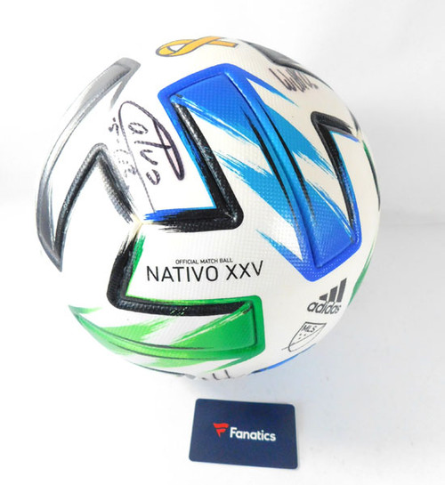 2020 Chicago Fire FC NATIVO XXV Match-Used OMB 19-Team Autos COA