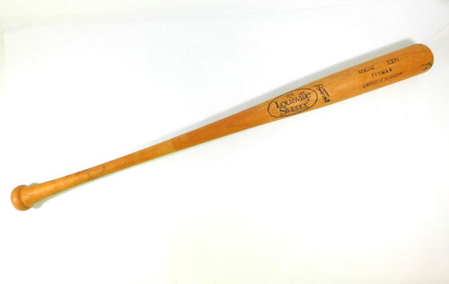 1989-90 Travis Fryman Tigers #24 Game Used & Signed Louisville Slugger C271 Bat