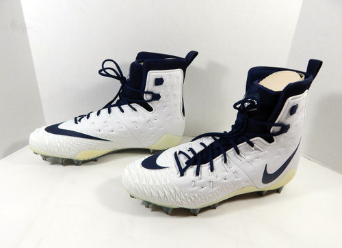 Utah State Aggies Nike White Force Savage Elite TD Promo HT Football Cleats 16