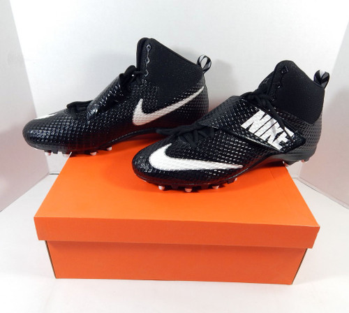 Utah State Aggies Nike Black Lunarbeast Pro TD Midtop Football Cleats 16