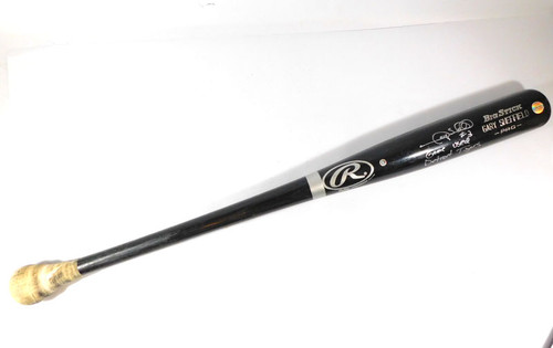 2007 Gary Sheffield Detroit Tigers Game Used & Signed Rawlings 34.5" Bat