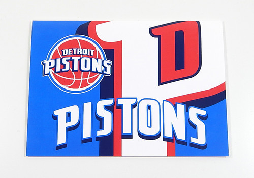 Lot of (40) Detroit Pistons Holiday Greeting Cards w/ Envelopes Sealed New