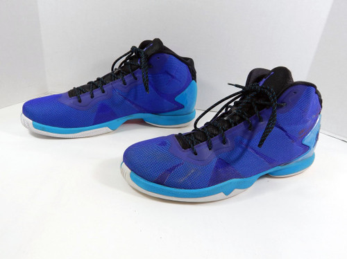 Charlotte Hornets Jordan Cody Zeller Player Issued Blue Basketball Shoes 16