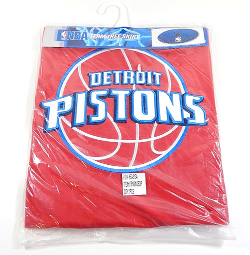 Detroit Pistons Logo Christmas Tree Skirt Decoration Forever Collectibles New