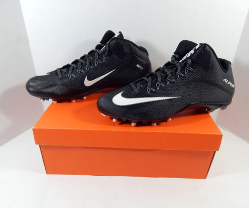 Utah State Aggies Nike Black Alpha Pro 2 3/4 TD Low Football Cleats 16